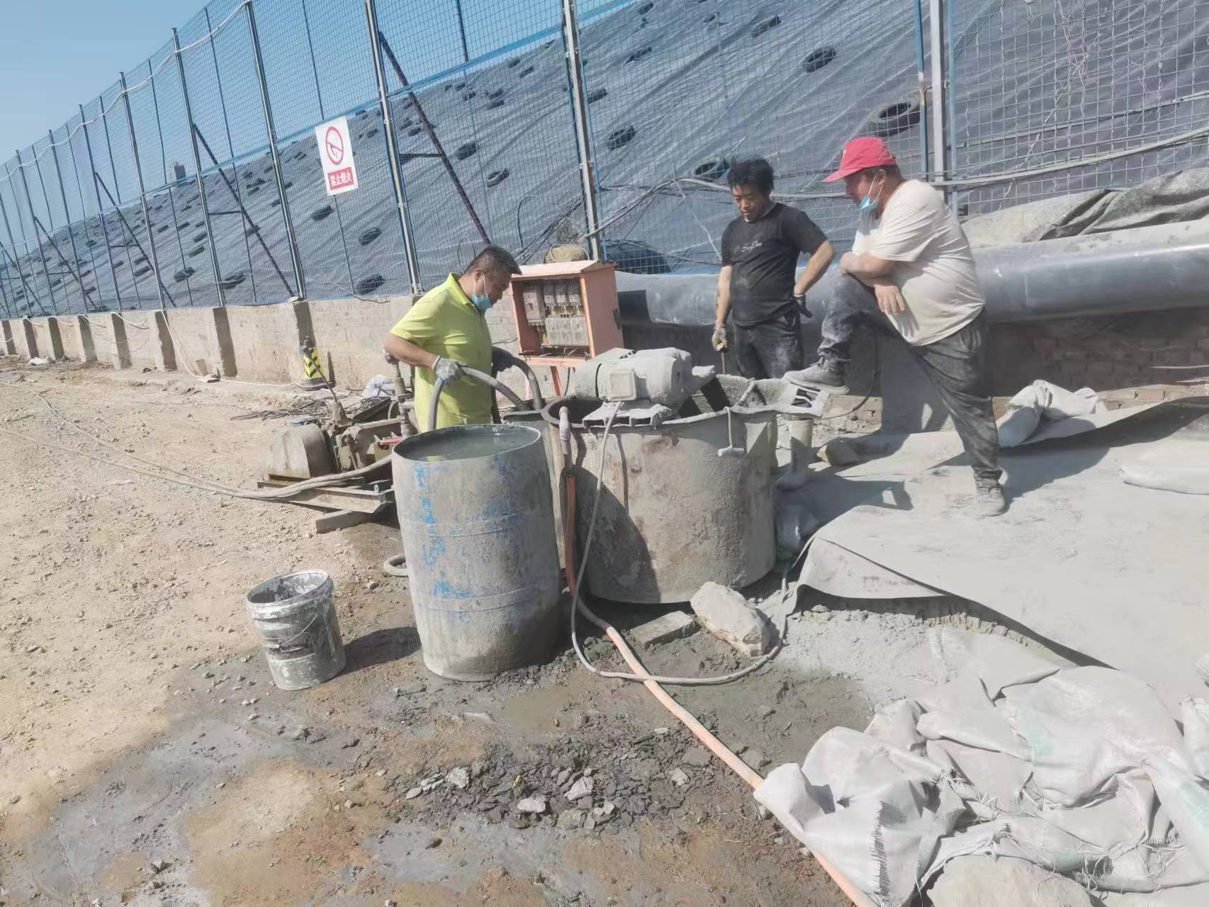 尖山袖阀管注浆